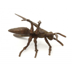Japanese copper-bronze tenpai 101 wasp view 3