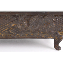 Antique Japanese bronze censer INC16 view 7
