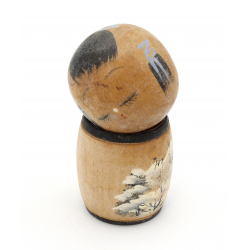 Muñeca japonesa antigua kokeshi 40