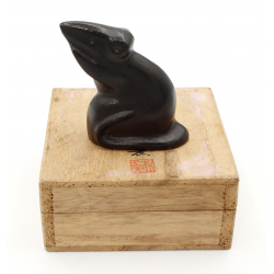 Japanese bronze tenpai-figure 111 zodiac rat
