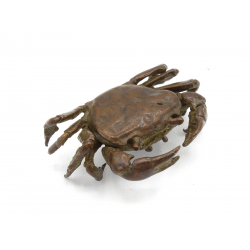 Japanese copper-bronze tenpai 119 crab