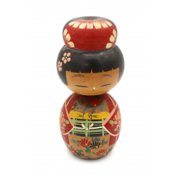 Muñeca japonesa antigua kokeshi 45