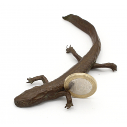 Japanese copper-bronze tenpai 121 salamander view 2