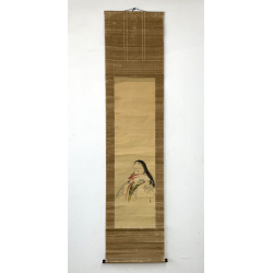 Kakemono pintura antigua japonesa 34 mujer