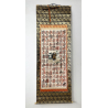 Kakemono pintura antigua japonesa 44 monje y sellos