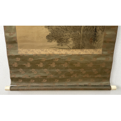 Kakemono old Japanese painting 54 landscape view 3