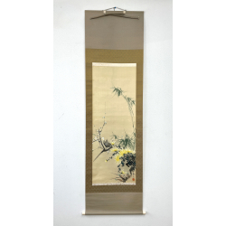 Kakemono old Japanese painting 59 branches and flowers