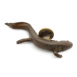 Japanese copper-bronze tenpai 128 salamander view 2