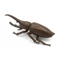 Japanese copper-bronze tenpai 141 rhino-beetle