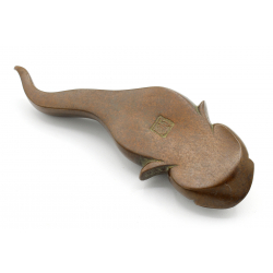 Japanese copper-bronze tenpai 146 XL catfish view 3