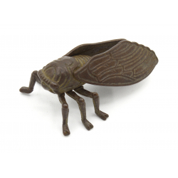 Japanese copper-bronze tenpai 150 cicada