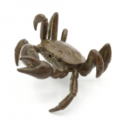 Japanese copper-bronze tenpai 153 crab