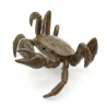 Japanese copper-bronze tenpai 153 crab