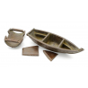Japanese copper-bronze tenpai-censer 159 boat view 3