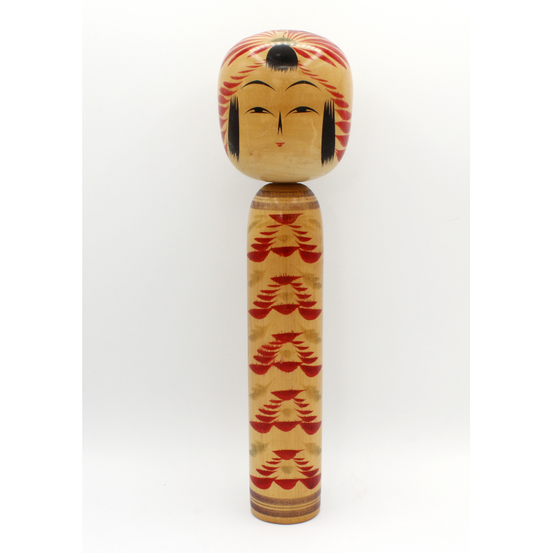 Muñeca japonesa antigua kokeshi 50