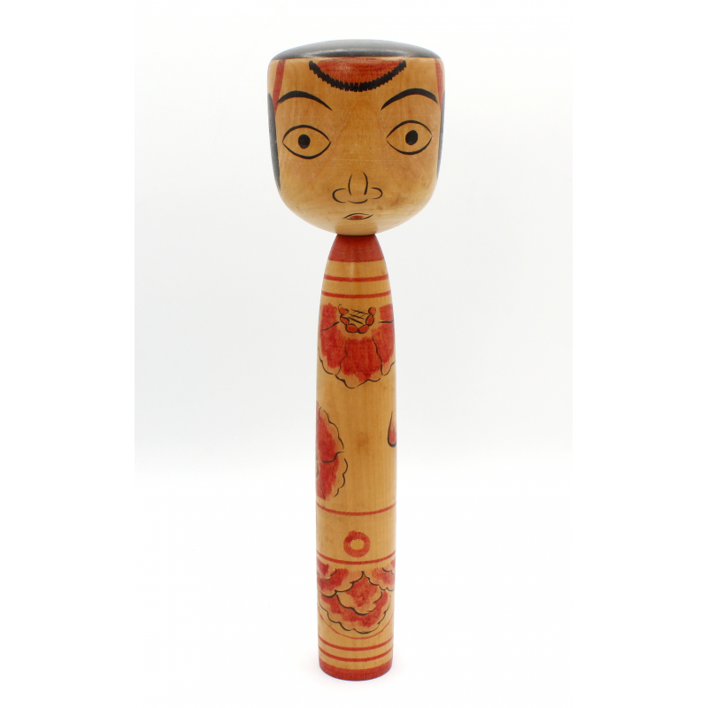 Muñeca japonesa antigua kokeshi 61