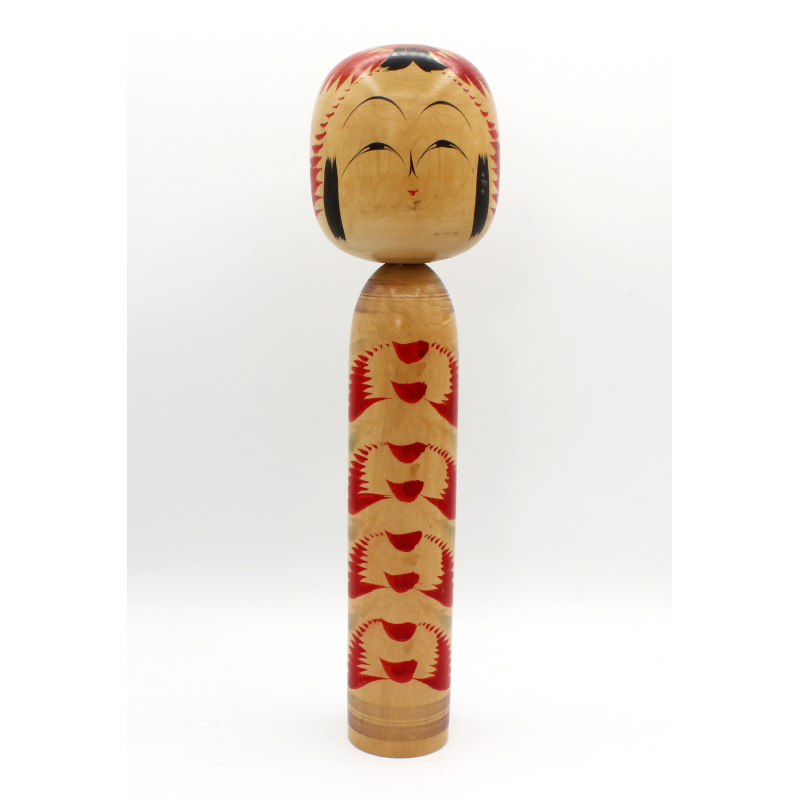 Muñeca japonesa antigua kokeshi 62