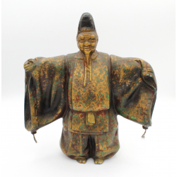 Japanese antique bronze figure FIG30 monk