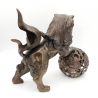 Japanese broce Foo lion -Komainu- figure FIG43 view 4
