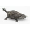Figura antigua de bronce FIG46 tortuga
