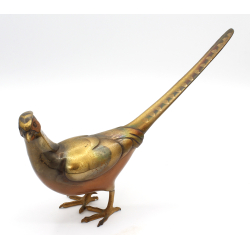 Pareja de faisanes de bronce FIG51 vista 2