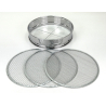 Stainless sieve 3 nets M 30 cm
