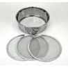 Stainless sieve 3 nets S 21 cm