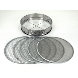 Cedazo inox 5 mallas M 30 cm