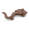 Figura antigua japonesa de bronce FIG55 dragón vista 4