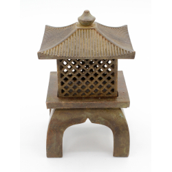 Linterna japonesa de bronce-cobre FIG56 vista 2