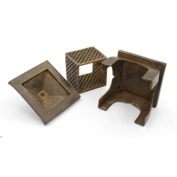 Linterna japonesa de bronce-cobre FIG56 vista 4