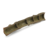 Japanese bronze tenpai-censer FIG63 bamboo, frog and lizard view 3