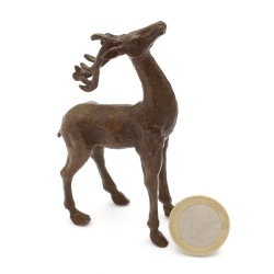 Tenpai japonés cobre-bronce 165 ciervo vista 2
