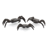 Japanese bronze tenpai 166 pack 3 crabs