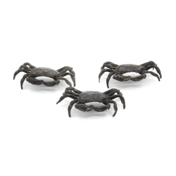 Japanese bronze tenpai 168 pack 3 crabs
