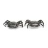 Japanese bronze tenpai 169 pack 2 crabs