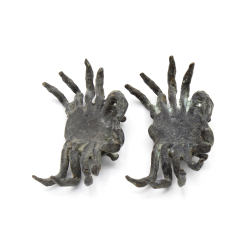 Japanese bronze tenpai 169 pack 2 crabs view 3 Japanese bronze tenpai 169 pack 2 crabs view 3