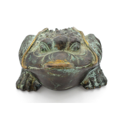 Antique Chinese bronze figure FIG65 Chan Chu view 3 Antique Chinese bronze figure FIG65 Chan Chu view 3