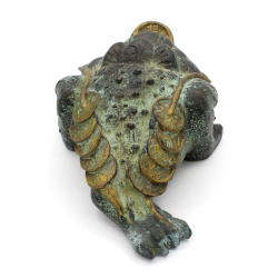 Antique Chinese bronze figure FIG65 Chan Chu view 4 Antique Chinese bronze figure FIG65 Chan Chu view 4