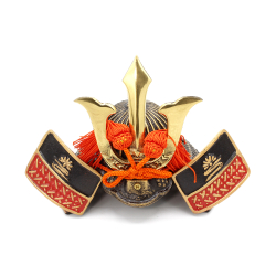 Casco samurai -réplica en metal- FIG67 vista 2 Casco samurai -réplica en metal- FIG67 vista 2