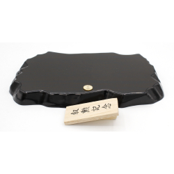 Japanese cast iron censer FIg70 eggplant view 5 Japanese cast iron censer FIg70 eggplant view 5