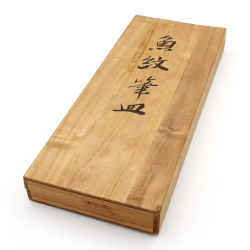 Japanese bronze pen tray BAN15 view 4 Japanese bronze pen tray BAN15 view 4