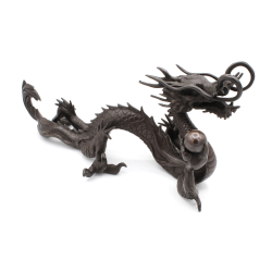 Antique Japanese bronze figurine FIG68 dragon