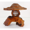 Japanese wooden lantern LT9 view 3