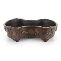 Japanese old censer-doban INC28 view 4