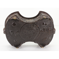 Japanese old censer-doban INC28 view 6