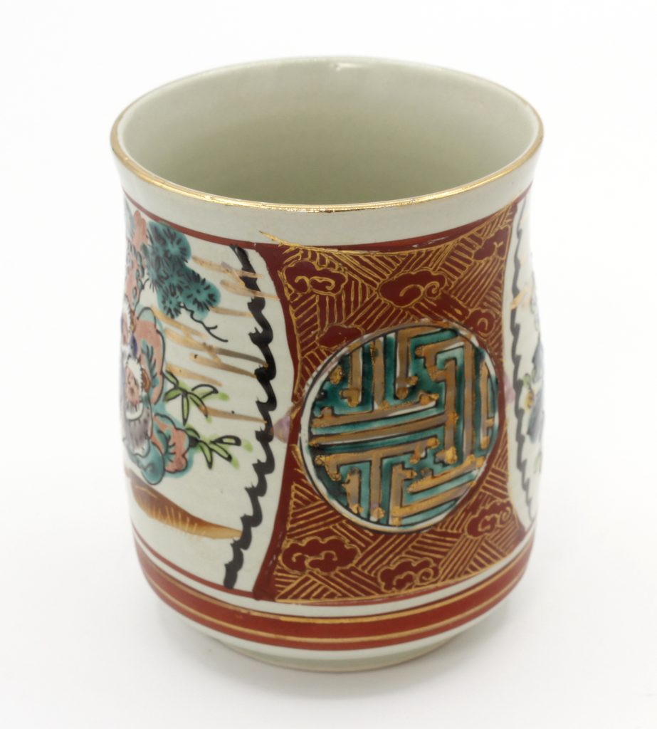 Kutani Shozo LaosGarden té1